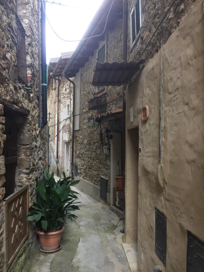 House In The Medieval Village Apricale Exterior foto
